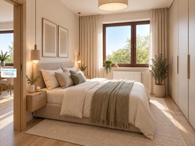 Do sprzedania przestronne 2 pokojowe mieszkanie 40,51 m² z balkonem i miejscem w hali garażowej