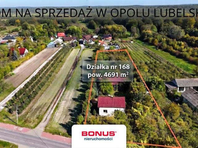 Zapraszam do obejrzenia domu 160 m² z dużą działką w Opole Lubelskie