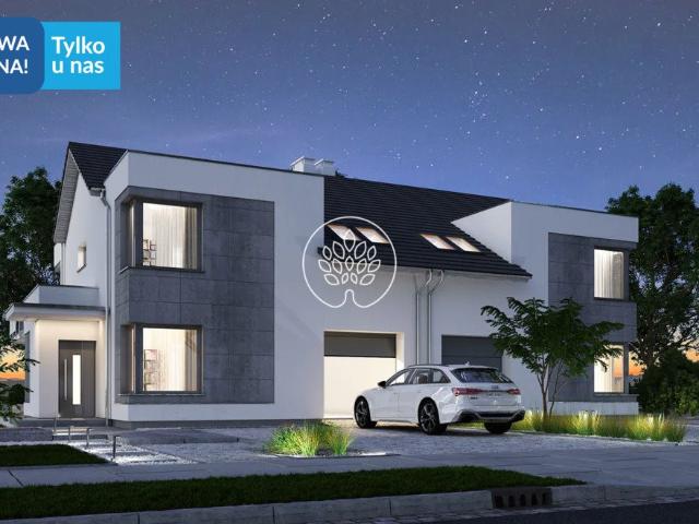 Zapraszam do obejrzenia nowoczesnego bliźniaka 132,5 m² w Osielsku