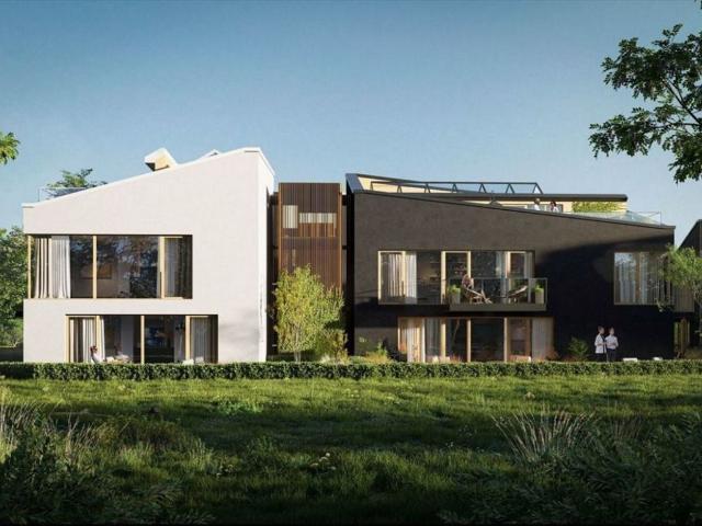 Zapraszam do obejrzenia nowoczesnego domu 110,65 m² z ogrodem w Wilanowie