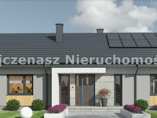 Zapraszam do obejrzenia nowoczesnego domu 116,77 m² w Szczutkach