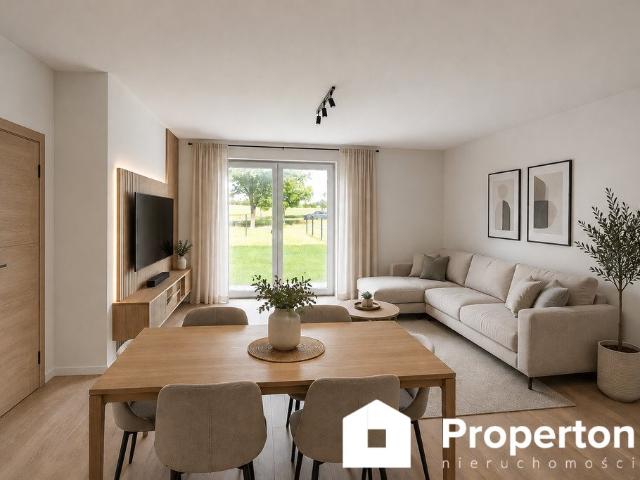 Zapraszam do obejrzenia nowoczesnego mieszkania 65,86 m² z prywatnym ogrodem
