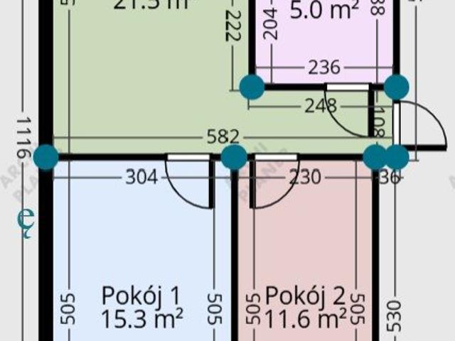 Na sprzedaż przestronne mieszkanie 43 m² z możliwością wykończenia pod klucz