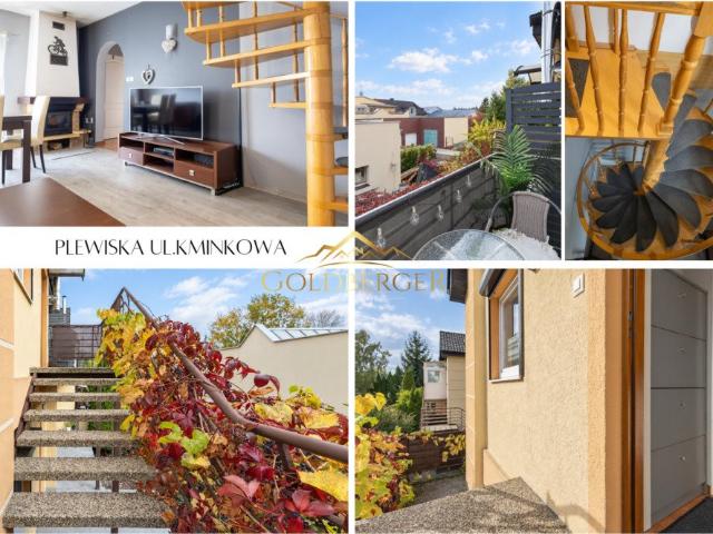 Zapraszam do mieszkania 67 m² z kominkiem i poddaszem w Plewiskach