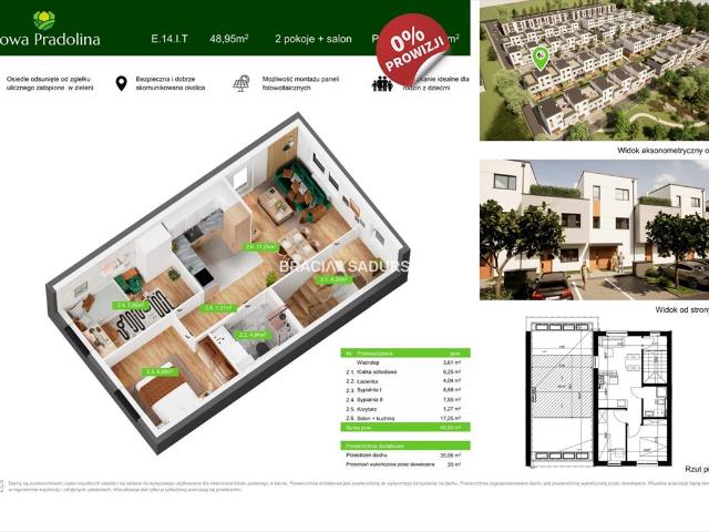 Zapraszam do nowoczesnego mieszkania 49 m² z tarasem w Tarnowie