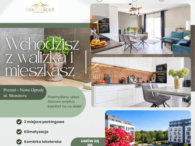 Zapraszam do nowoczesnego mieszkania 63,25 m² z balkonem i miejscem parkingowym