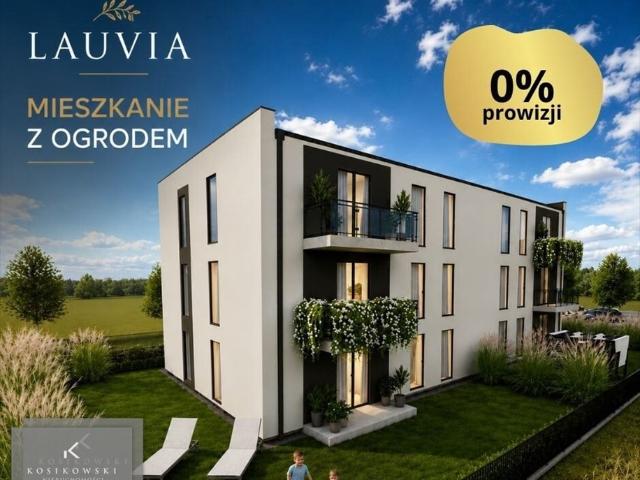 Zapraszam do nowoczesnego 4 pokojowego mieszkania z prywatnym ogrodem
