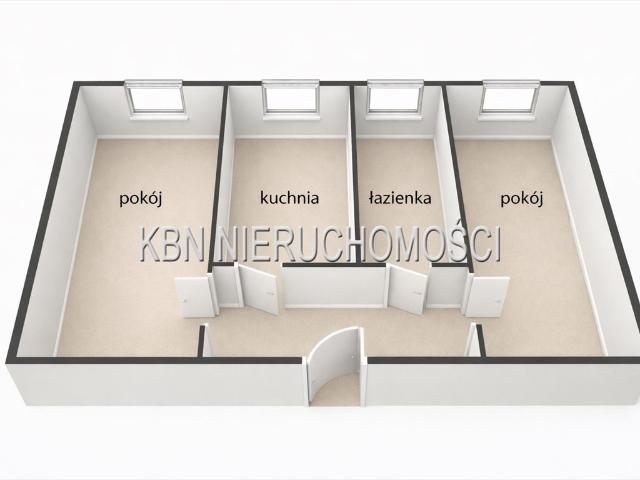 Przestronne 2 pokojowe mieszkanie z dużą działką polecam