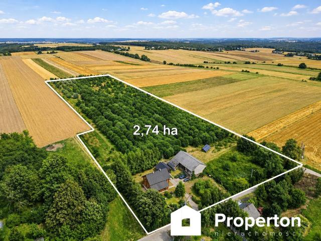 Zapraszam do wyjątkowej posiadłości 141 m² z trufierą 3,84 ha