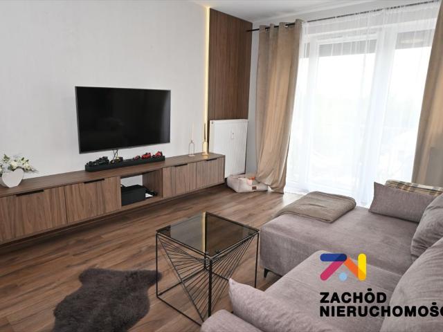 Na wynajem luksusowe 44 m² mieszkanie z balkonem i garażem