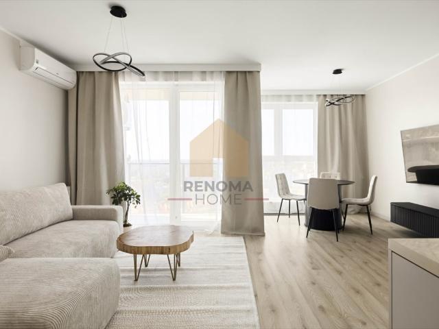 Zapraszam do wynajmu 57 m² apartamentu z panoramicznym widokiem na Wrocław