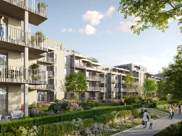 Zauberhafte 3 Zimmer Wohnung mit Balkon in Südausrichtung und Blick in den grünen Innenhof