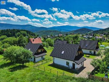 Dom w Zawoi Przysłop z widokiem na góry, 120 m2, stan surowy