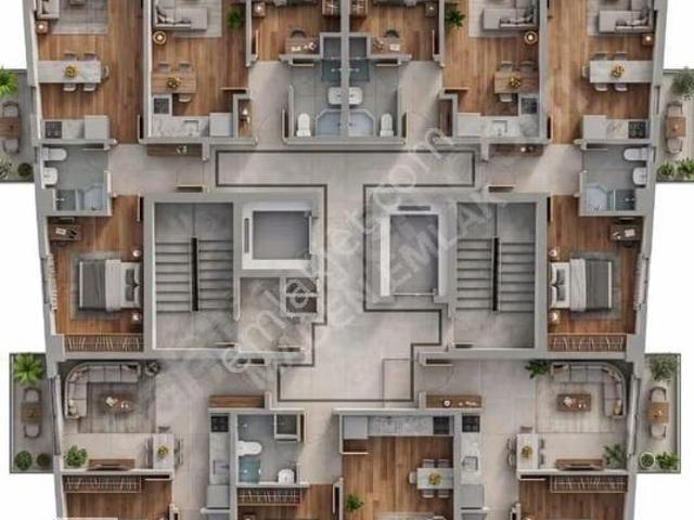 Zbeü Yakını Projeden Satılık 1+1 Daireler Lansman Fiyatlı!