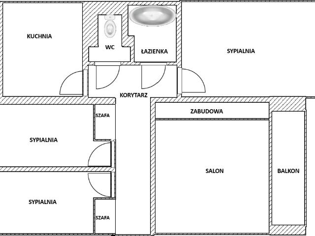 Zdroje,4 pok, 78 m2, balkon, piękny widok