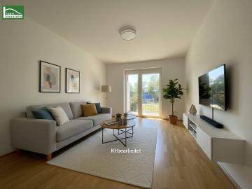 Zentral & modern Gut geschnittene 3 Zimmer Wohnung mit großem Balkon Wohnen im Brauquartier!