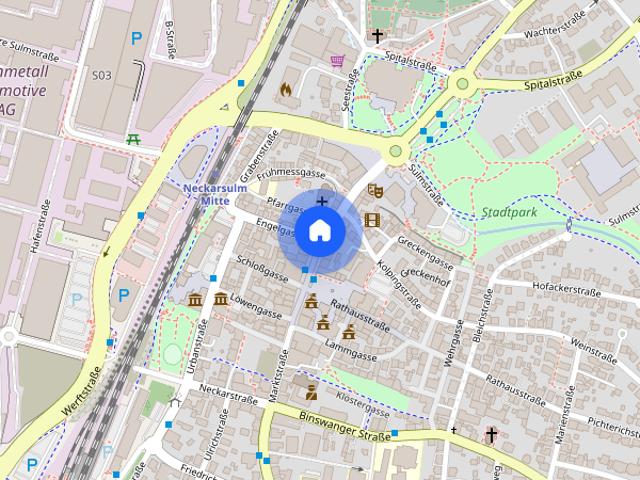 Zentral. Modern. In Neckarsulm