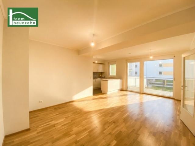 Zentral begehbare 3 Zimmer Wohnung mit großer Loggia in Hoflage! Nahe S Bahn und Schwechat Zentrum!