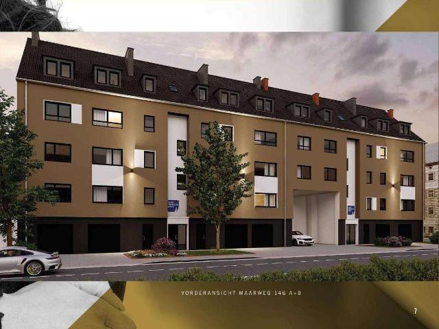 Zentral, charmant, gut geschnitten – 3 Zimmer Wohnung mit Balkon! Maarweg 145, WE 9