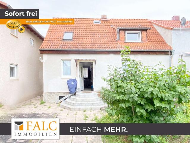 Zentral: Erfurt Gispersleben: Einfamilienhaus mit 5 möglichen Zimmern und Sanierungspotenzial