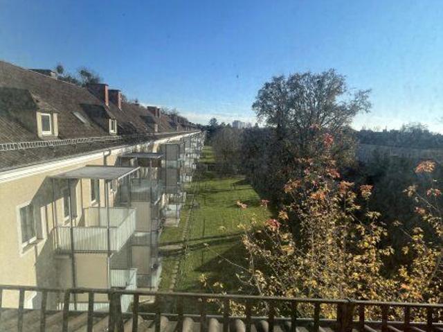 Zentral gelegene Dachgeschoss 1 Raum Wohnung im beliebten Stadtteil Bindermichl! Von Grünflächen und bester Infrastruktur umgeben!