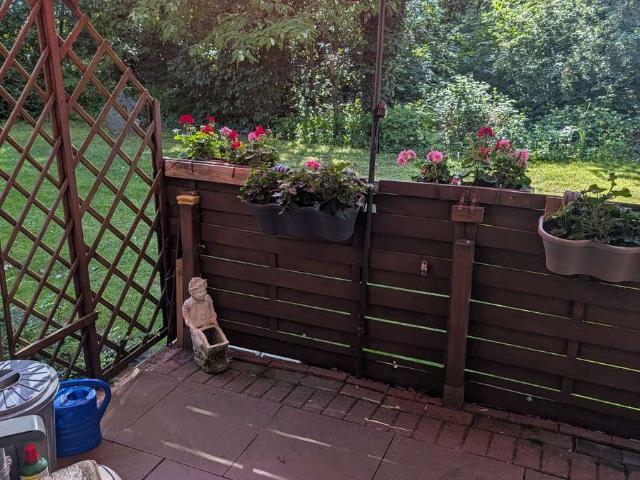 zentral gelegene Erdgeschosswohnung, Terrasse