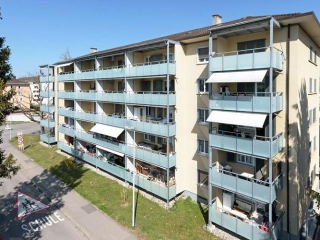 Zentral gelegene Wohnung mit grossem Balkon