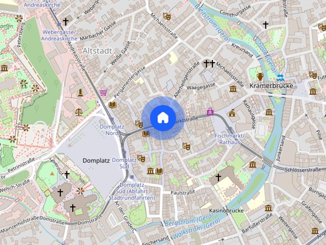 Zentral gelegene 3 Zimmer Dachgeschosswohnung mitten in der Stadt