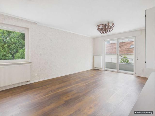 ZENTRAL IN ECHTERDINGEN: Sofort bezugsfreie Etagenwohnung mit zwei Balkonen