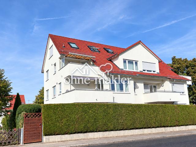 Zentral & ruhig: 4 Zimmer Wohnung mit Balkon im Herzen von Maichingen