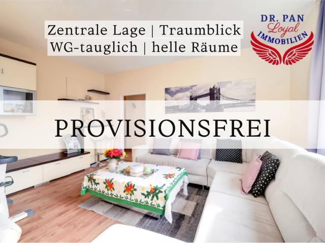ZENTRAL & TRAUMBLICK: Elegante Wohnung mit idealer Raumaufteilung und großem Balkon