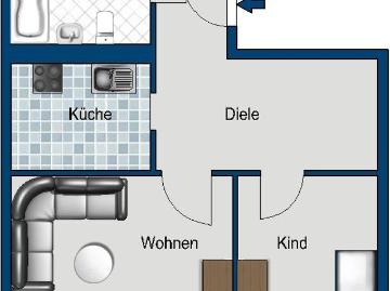 Zentral und frisch modernisiert