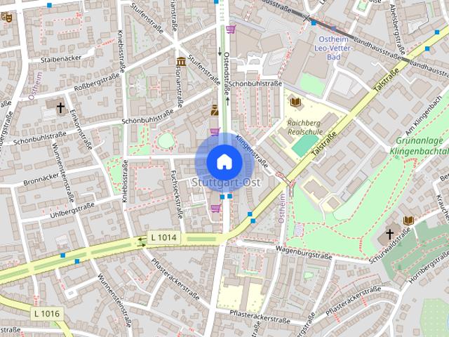 ZENTRAL UND GEMÜTLICH 1 Zi. Whg. in ruhiger Lage in S Ost, Balkon, WLAN 1326