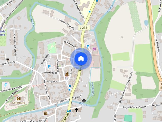 Zentral Wohnen in Weida