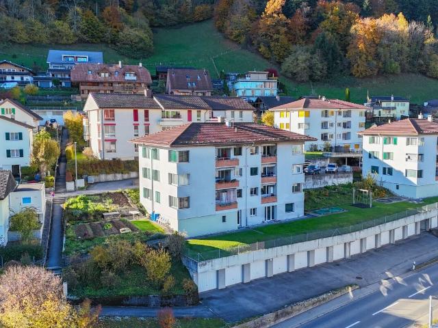 Zentral wohnen in Oberdiessbach 3.5 Zimmer Wohnung mit Potenzial zur individuellen Gestaltung