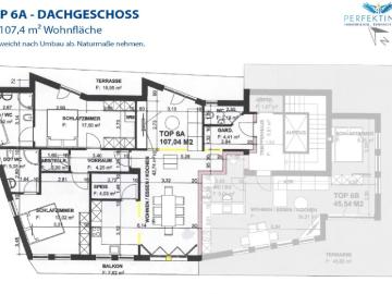 Zentrale 4 Zimmer Wohnung im Dachgeschoß