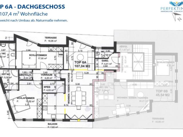 Zentrale 4 Zimmer Wohnung im Dachgeschoß
