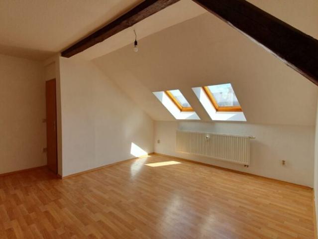 zentrale 1 Raumwohnung mit separater Küche im Dachgeschoss !