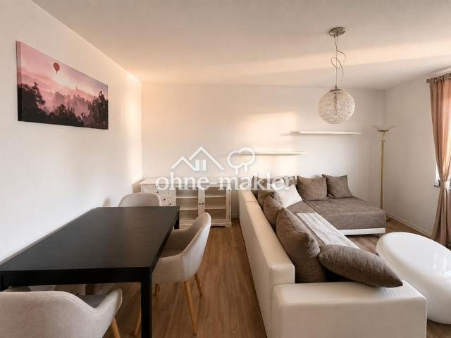 Zentrale 3 Raum Wohnung mit EBK und Balkon in Coswig