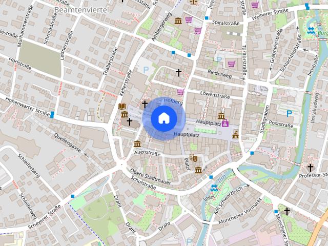 Zentrale 3 Zimmer Wohnung mit Einbauküche in Pfaffenhofen!