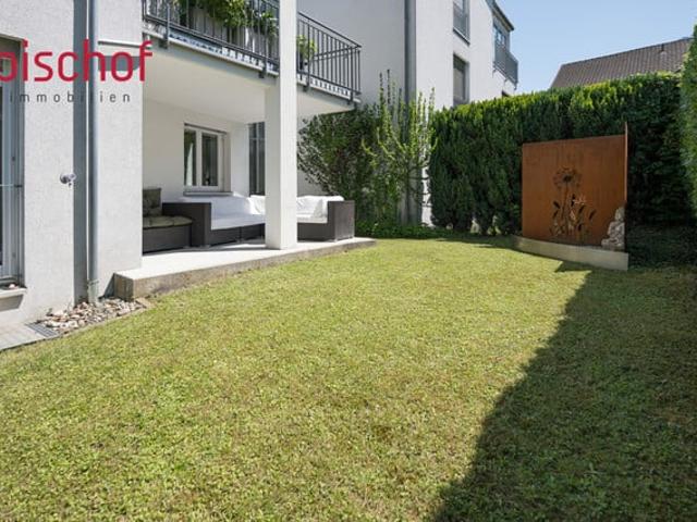 Zentrale 3 Zimmer Wohnung mit Privatgarten