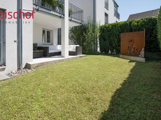 Zentrale 3 Zimmer Wohnung mit Privatgarten