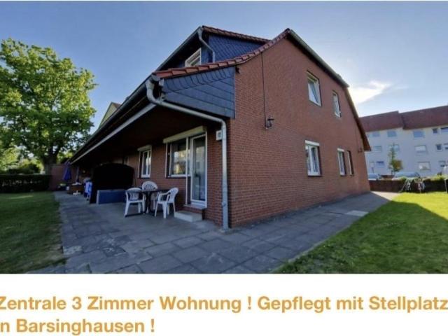 Zentrale 3 Zimmer Eigentumswohnung mit Stellplatz und Terasse/Garten
