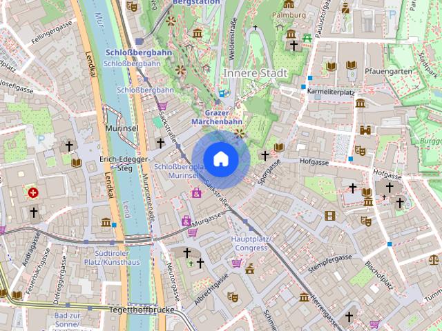 ZENTRALE und RUHIGE LAGE: 2 Zimmer Wohnung in der Sackstraße 14 Top 9