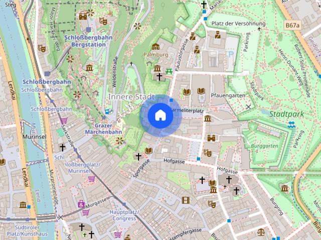 Zentrale INNENSTADT Lage: 2 Zimmer, Küche, Vorraum, Bad Sporgasse 29 / Top 10