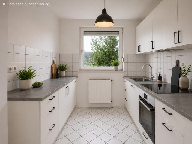 Zentrale Lage, neue Küche, helle Wohnung, 3 Zimmer