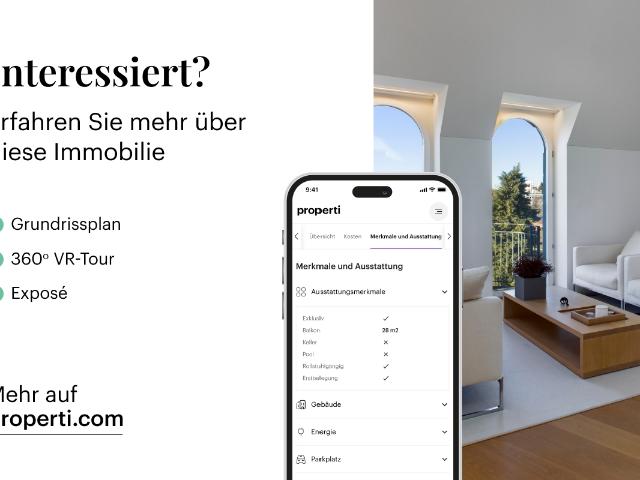Zentrale Lage, Balkon zum ruhigen Hinterhof und Einstellplatz mit E Ladestation