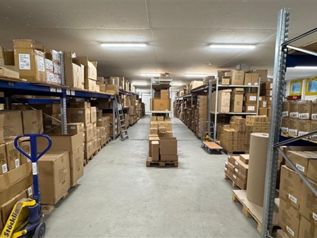 Zentrale Lagerfläche in der Industriezone Burgdorf