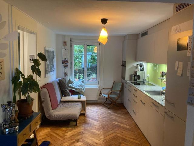 zentrale, renovierte, charmante 2 Zimmer Altbauwohnung befristet