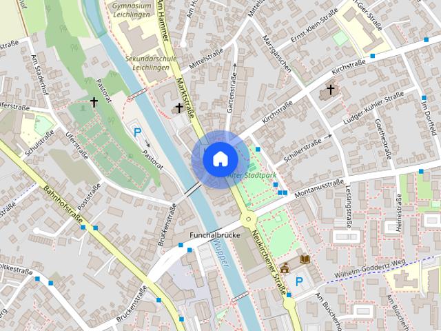 Zentrales Appartement sofort frei!,1.OG,Balkon,Duschbad.Gute Ausstattung!
